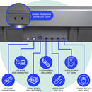 Axus AXD55 88 Note Digital Stage Piano with Stand, Stool & Headphones