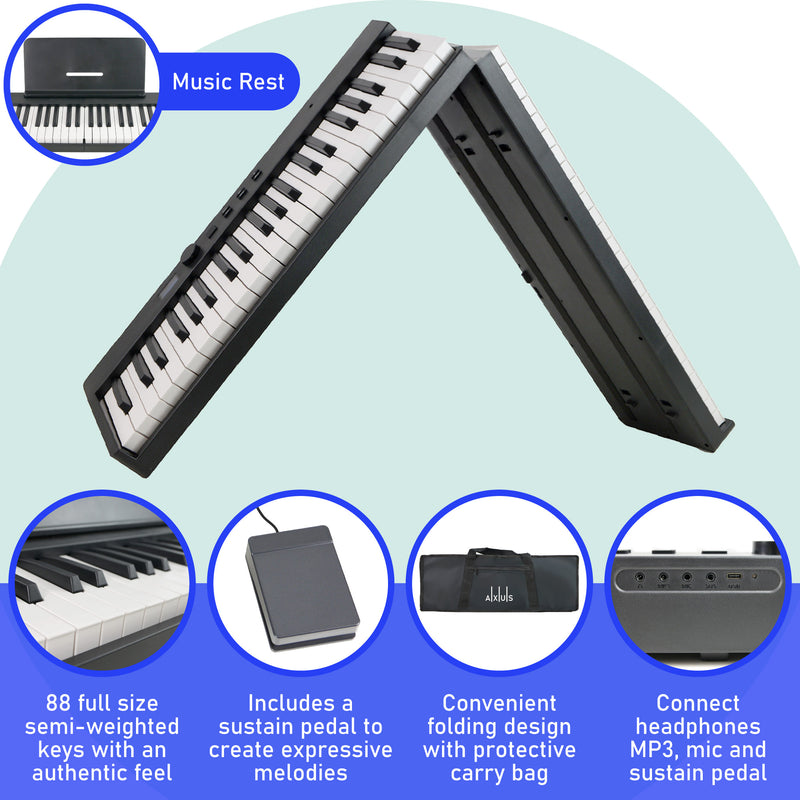 Axus　Folding　88　Note　Digital　Piano