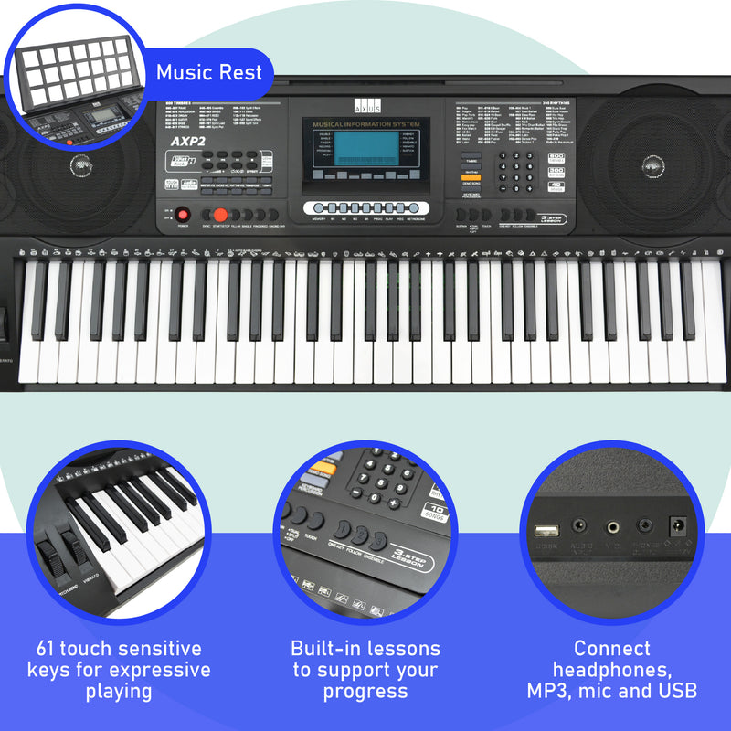 Axus AXP2 Electronic Keyboard