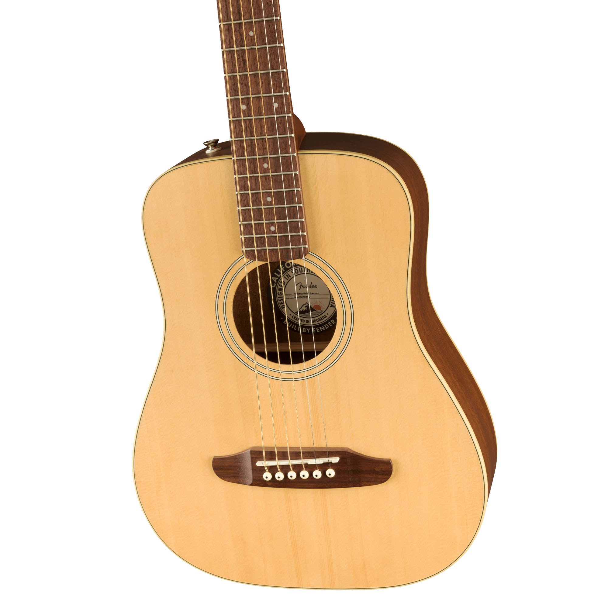Fender Redondo Mini Guitar with Bag - Natural