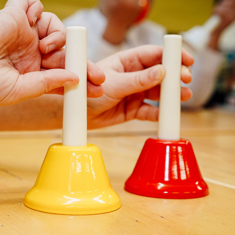 A-Star Coloured Hand Bells Set of 8