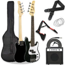 3rd Avenue 3/4 Bass Guitar Pack - Black - Rental