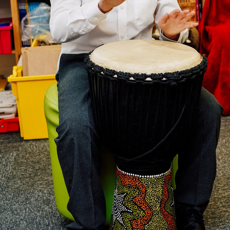 A-Star 10 inch Painted Djembe