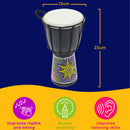 A-Star 5 inch Painted Djembe