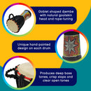 A-Star 7 inch Painted Djembe