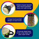 A-Star 8 inch Painted Djembe