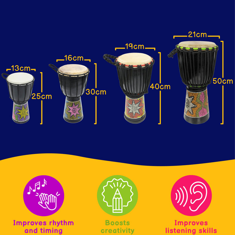A-Star Djembe - Pack of 4