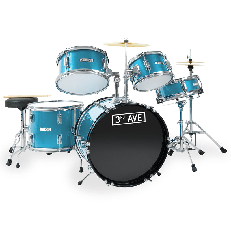 3rd Avenue 5 Piece Junior Drum Kit