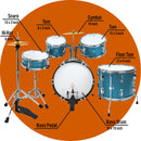 3rd Avenue 5 Piece Junior Drum Kit