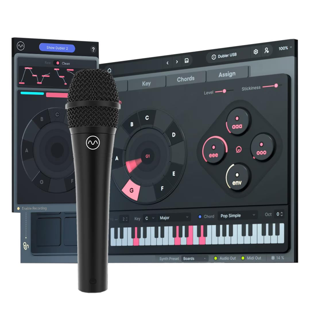 Dubler Studio Kit 2, Voice to MIDI Controller with Software