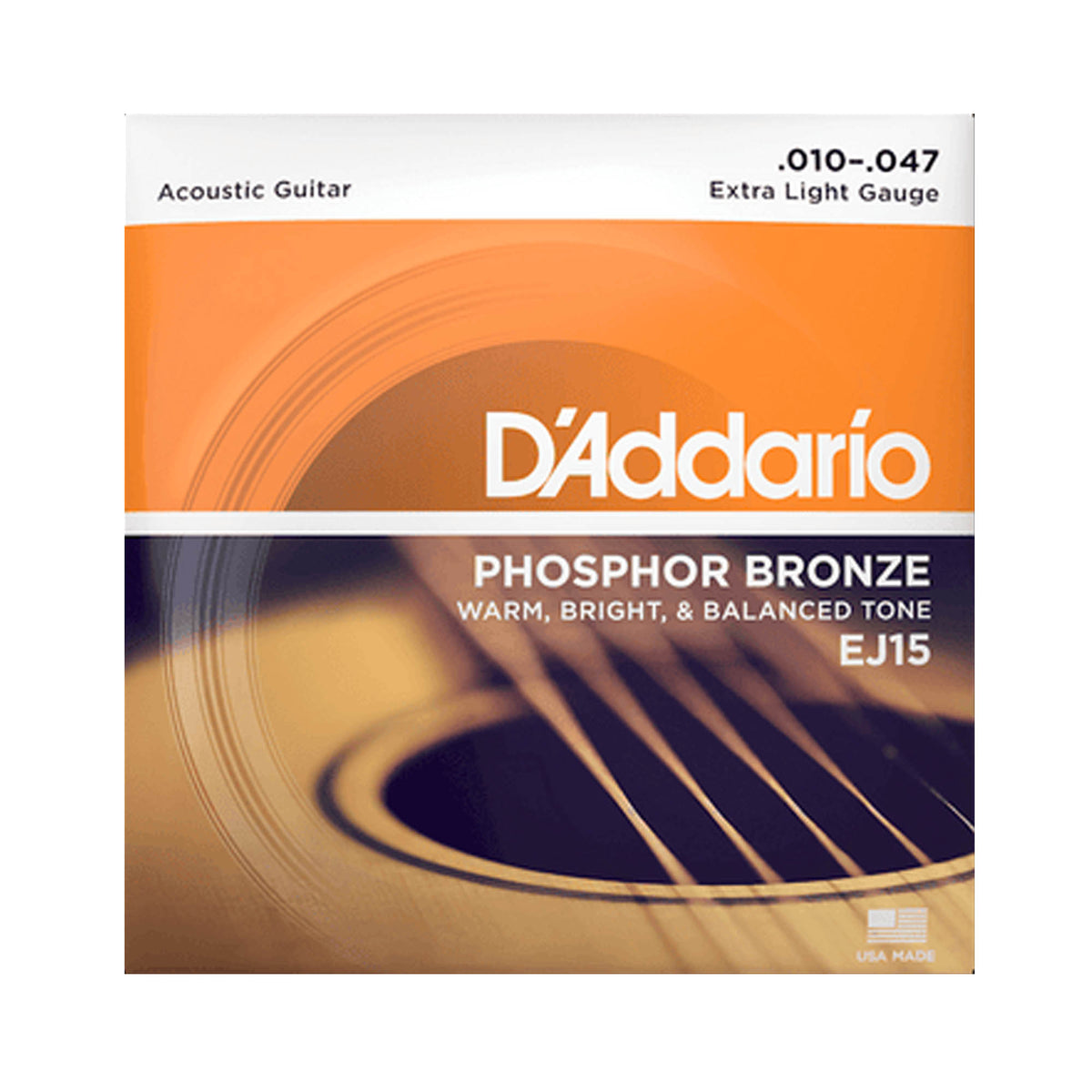 D'Addario 10-47 Extra Light Acoustic Guitar String Set