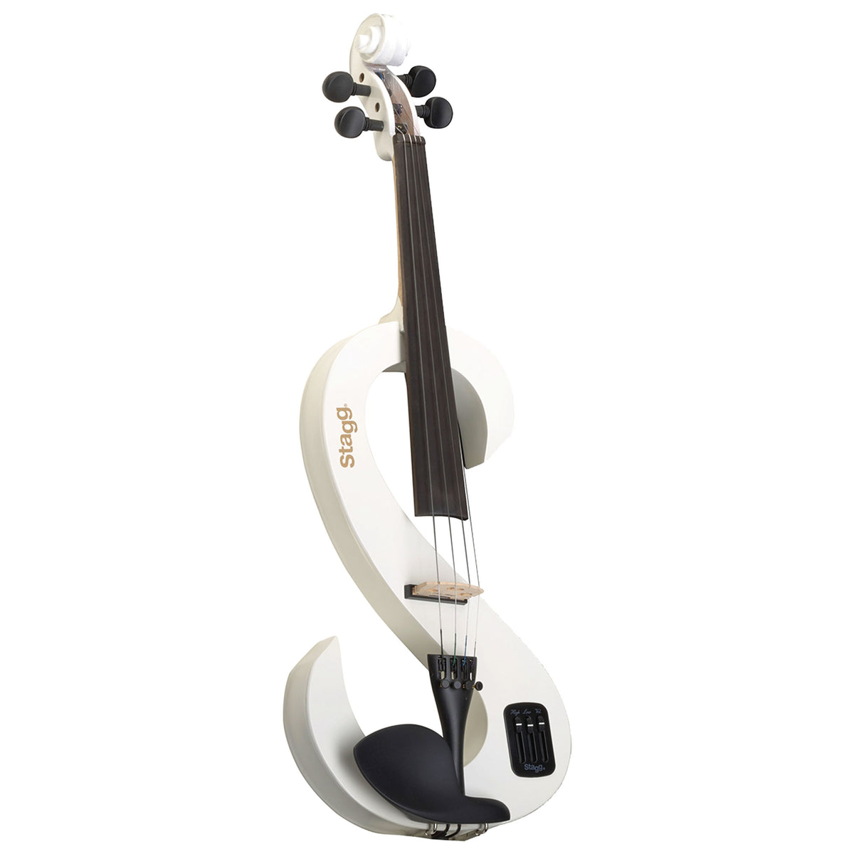 Stagg EVN Electric Violin Outfit Violins#Colour_White