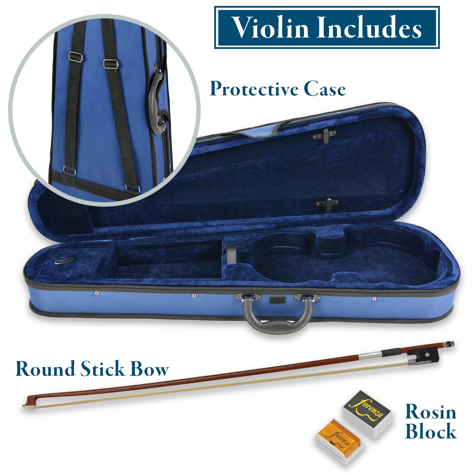 Forenza Prima I Series 3/4 Size Violin Outfit - Rental