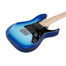 Ibanez GRGM21M-BLT MiKro Electric Guitar in Blue Burst