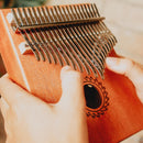 A-Star 21 Key Kalimba Thumb Piano - Natural