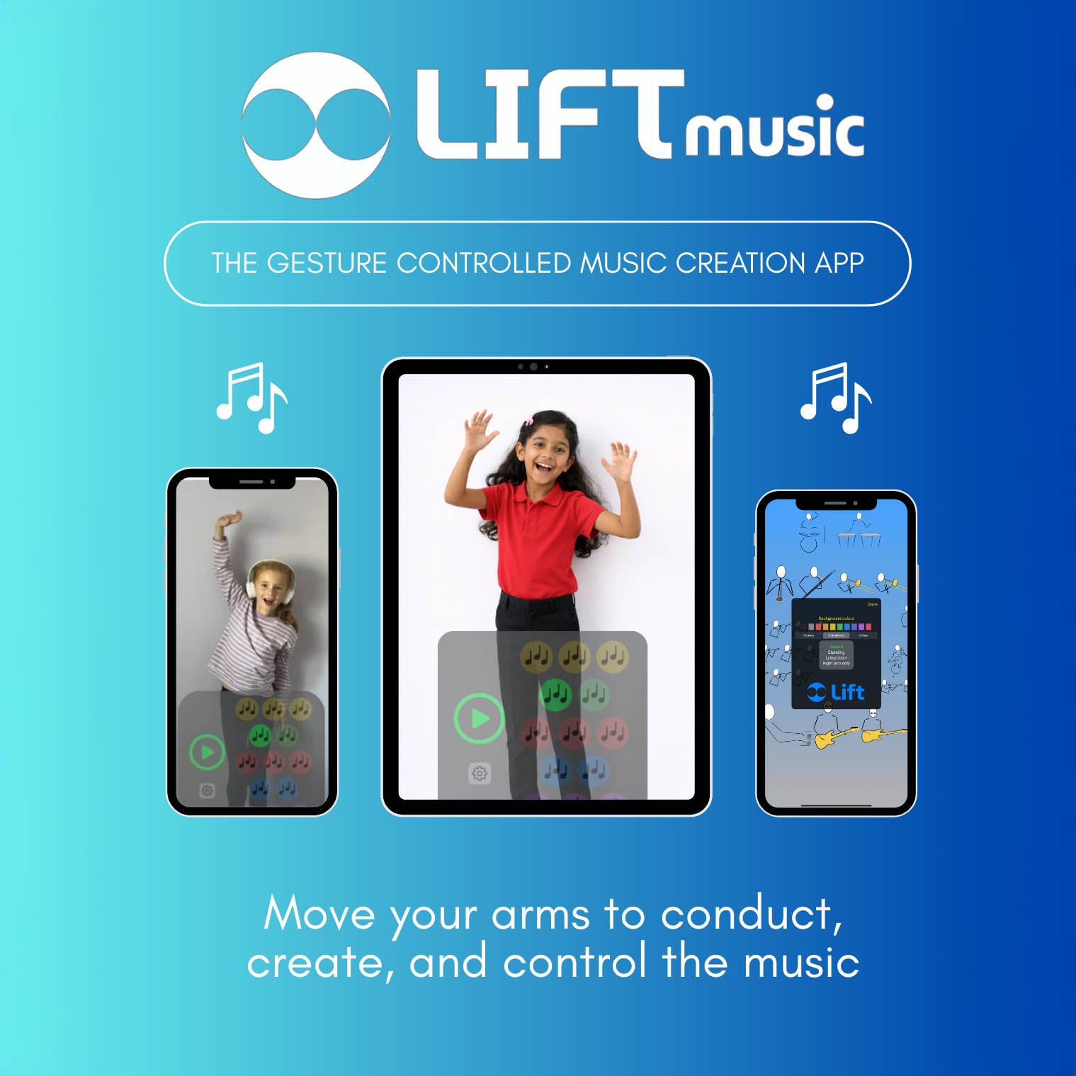 LIFT Music Digital Music App 1 Year Subscription