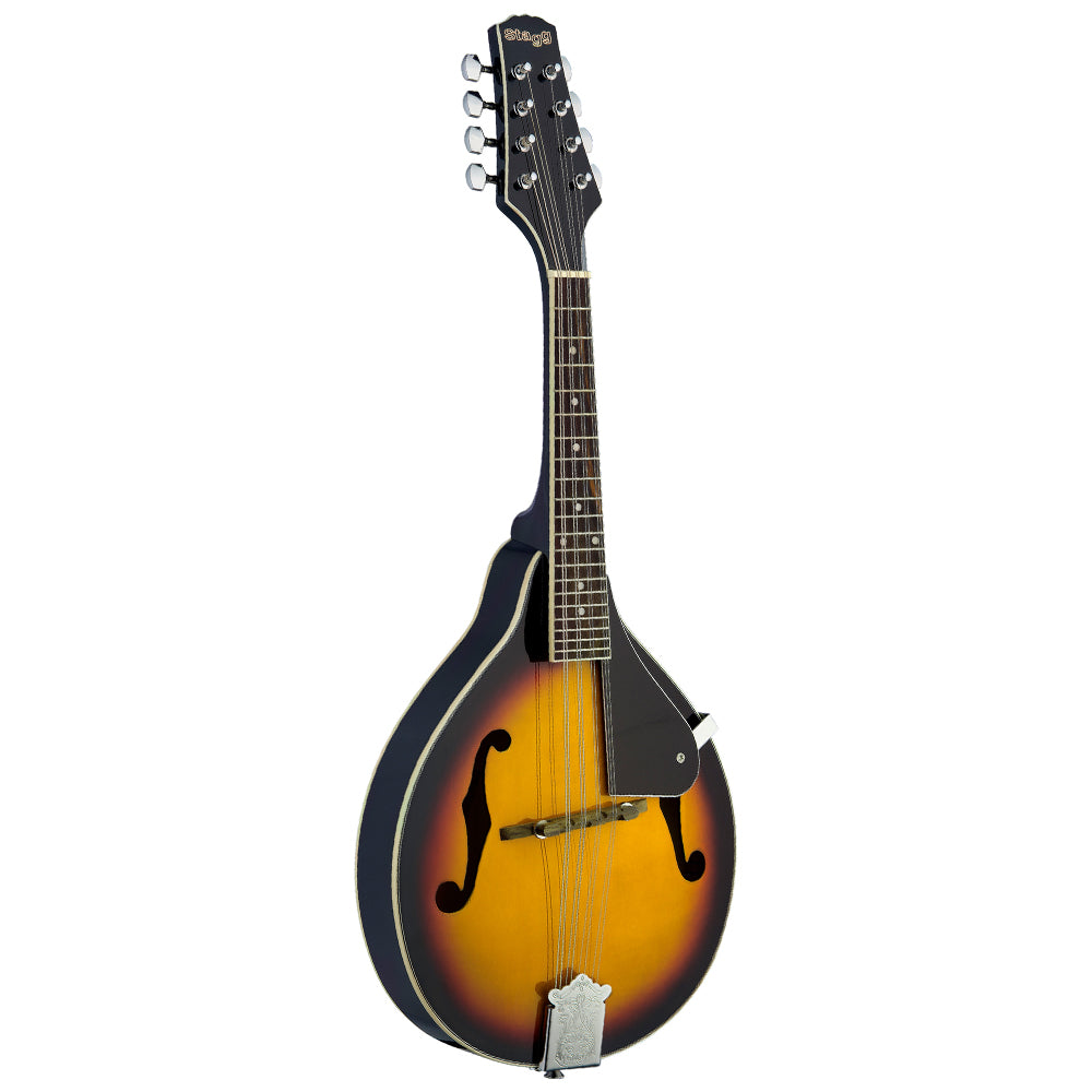 Stagg M20 A-style bluegrass mandolin in violinburst