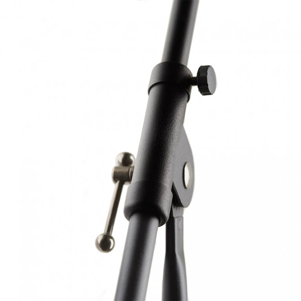 Stagg MIS-0822BK black steel microphone boom stand
