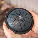 Meinl Sonic Energy 6 inch Mini Steel Tongue Drum in A Major - Navy Blue