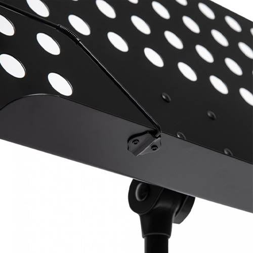 Stagg MUSQ5 black orchestral music stand with tripod base