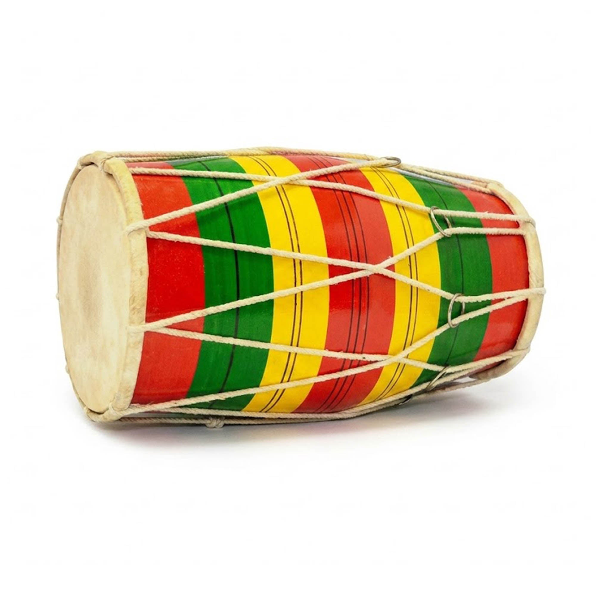 Mini Multi-Coloured Dholak