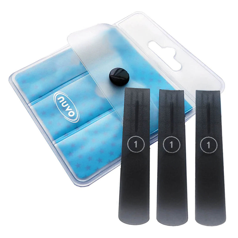 Nuvo Pack of 3 Plastic Reeds - Strength 1