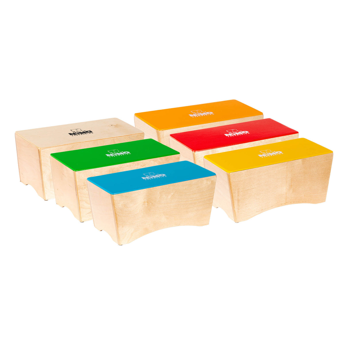 Classroom Bongo Cajon Group Rhythm Set - 6pcs