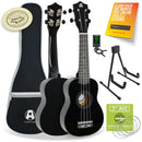 A-Star Ukulele Starter Pack Black Ukuleles