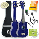 A-Star Ukulele Starter Pack Black Ukuleles