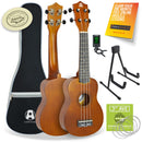 A-Star Ukulele Starter Pack Black Ukuleles