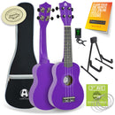 A-Star Ukulele Starter Pack Black Ukuleles