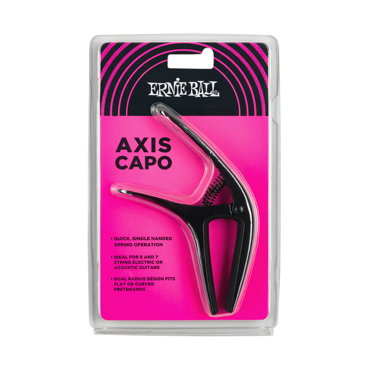 Ernie Ball Axis Capo - Black