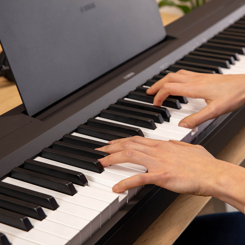 Yamaha P145 Portable Digital Piano with Fixed Stand
