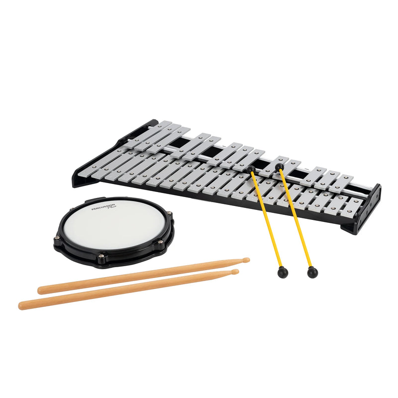 Percussion Plus Soprano Glockenspiel Kit with Drum Pad