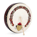 Percussion Plus Bodhran 15" Claddagh with Bag, Tipper and DVD