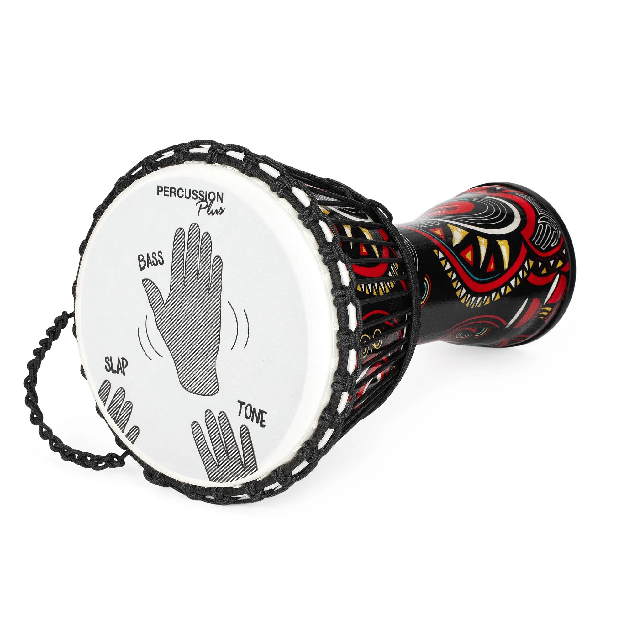 Percussion Plus Carnival Slap Djembe Rope Tuned#Size_10 Inch
