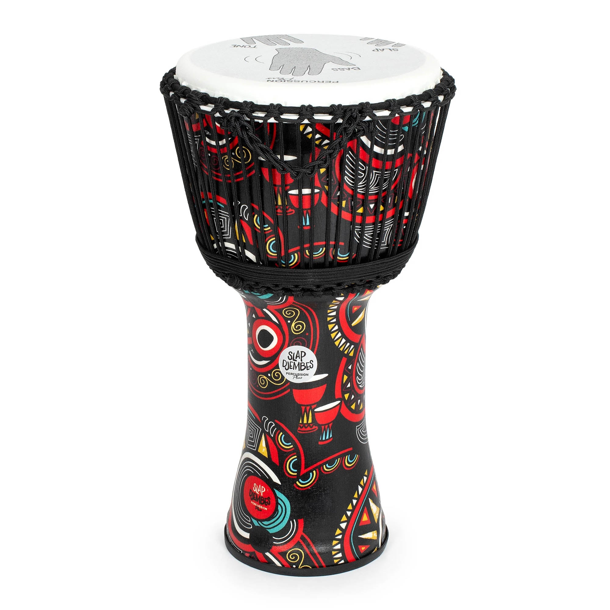 Percussion Plus Carnival Slap Djembe Rope Tuned#Size_12 Inch