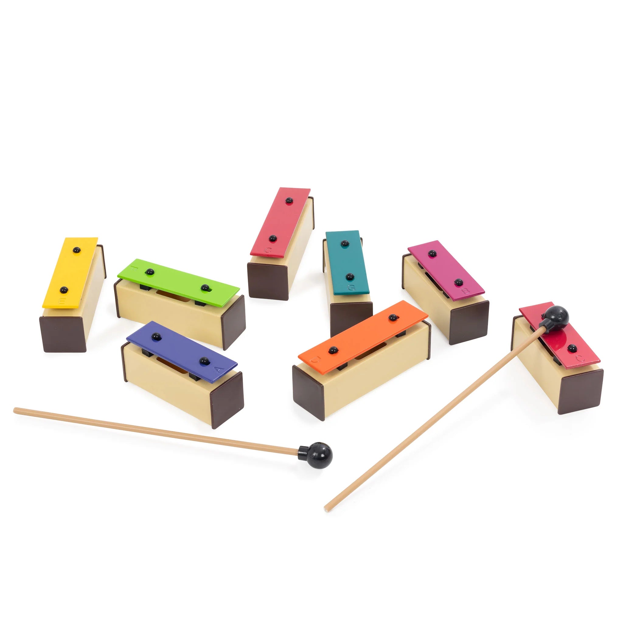 Percussion Plus Set of 8 Chime Bars with Case