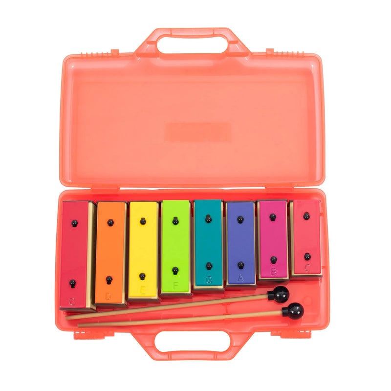 Percussion Plus Set of 8 Chime Bars with Case
