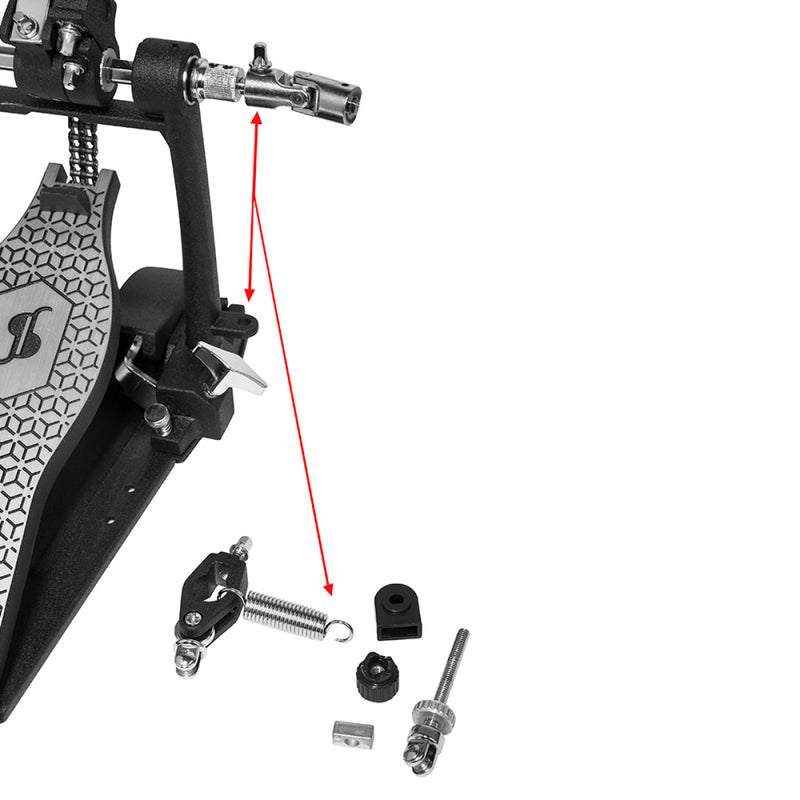 Stagg PPD-52 Double Bass Kick Drum Pedal - Double Chain