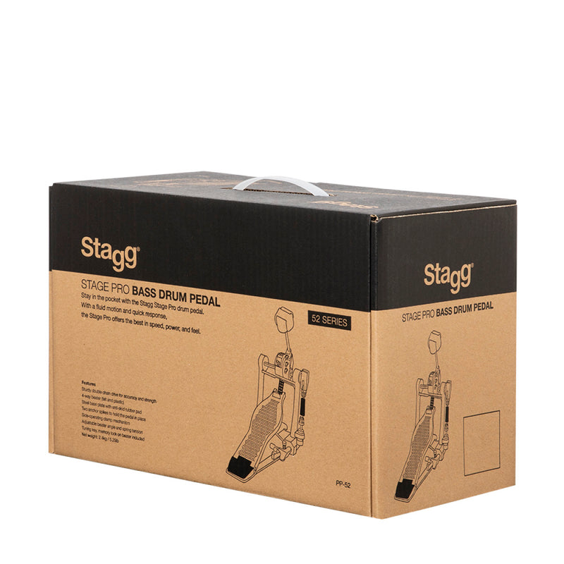 Stagg PPD-52 Double Bass Kick Drum Pedal - Double Chain