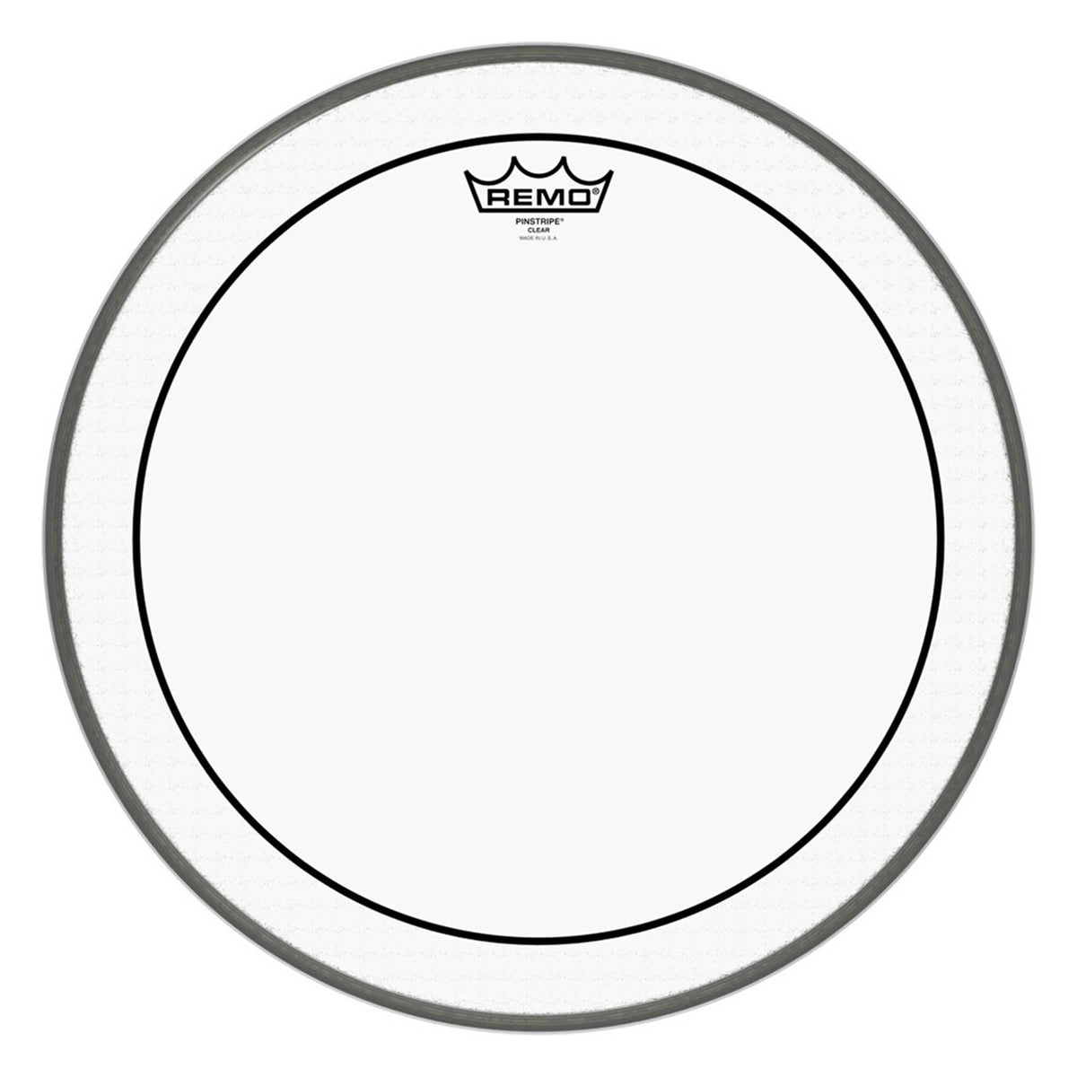 Remo Pinstripe Clear 2-ply tom drum head#Size_16 Inch