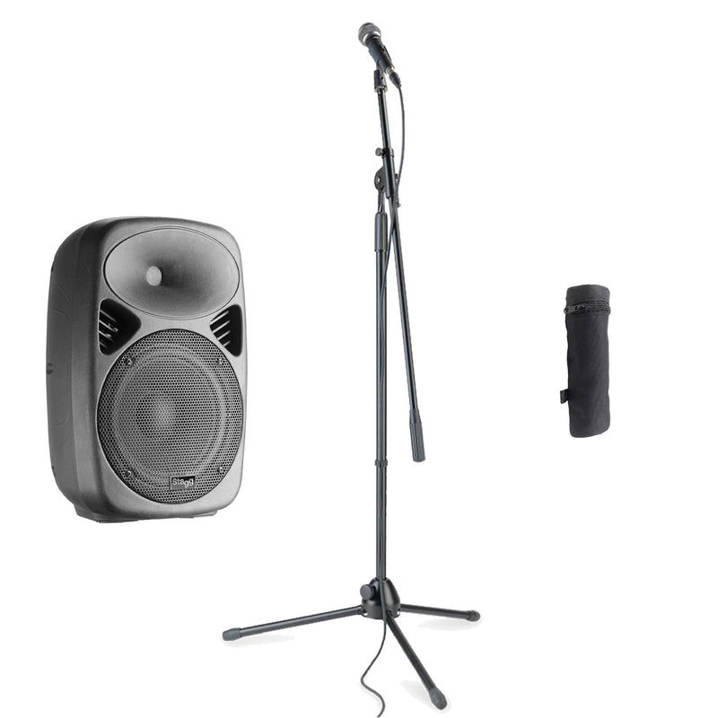 Stagg Vocal Pack with PA Speaker, Mic and Stand