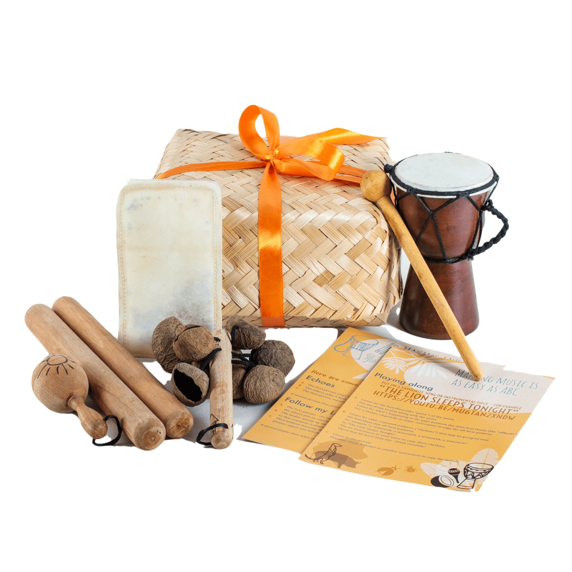 Musical Instrument Making Kit Home Music-Making Percussion Kit - 5 Instruments