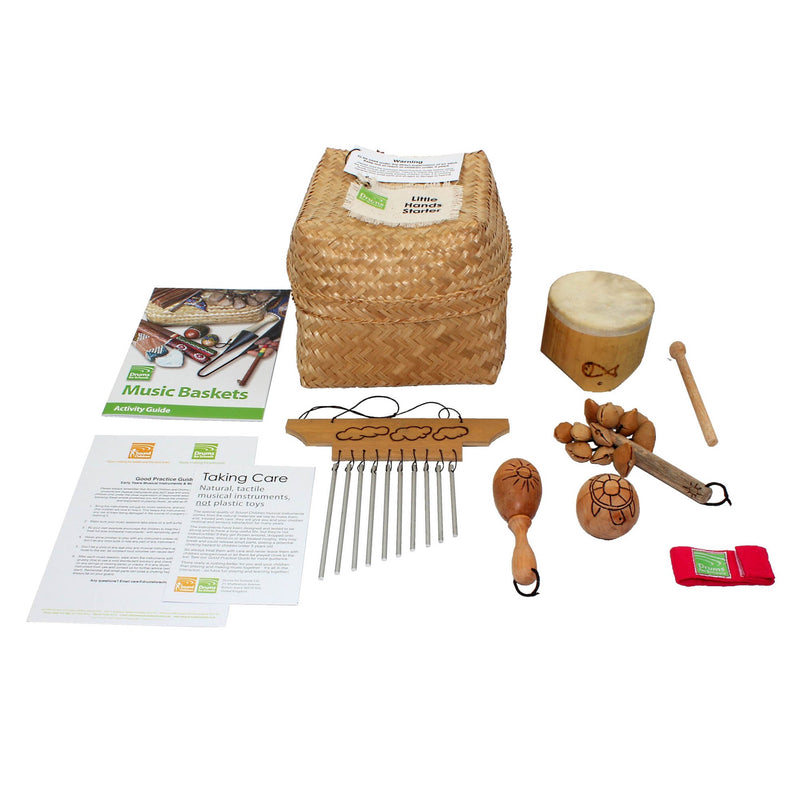 Little Hands Starter Percussion Basket - 5 Instruments