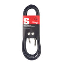 Stagg Jack to Jack Unbalanced Instrument Cable - 3m