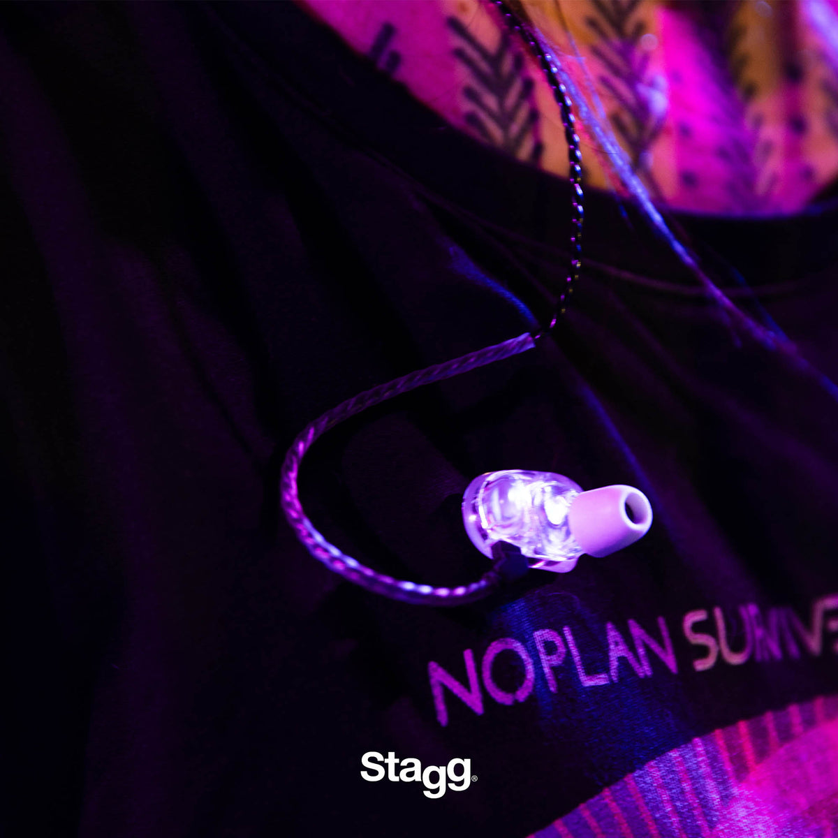 Stagg SPM-235 dual driver in-ear monitor earphones