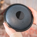 Meinl Sonic Energy 7 inch Small Steel Tongue Drum in G Minor - Navy Blue