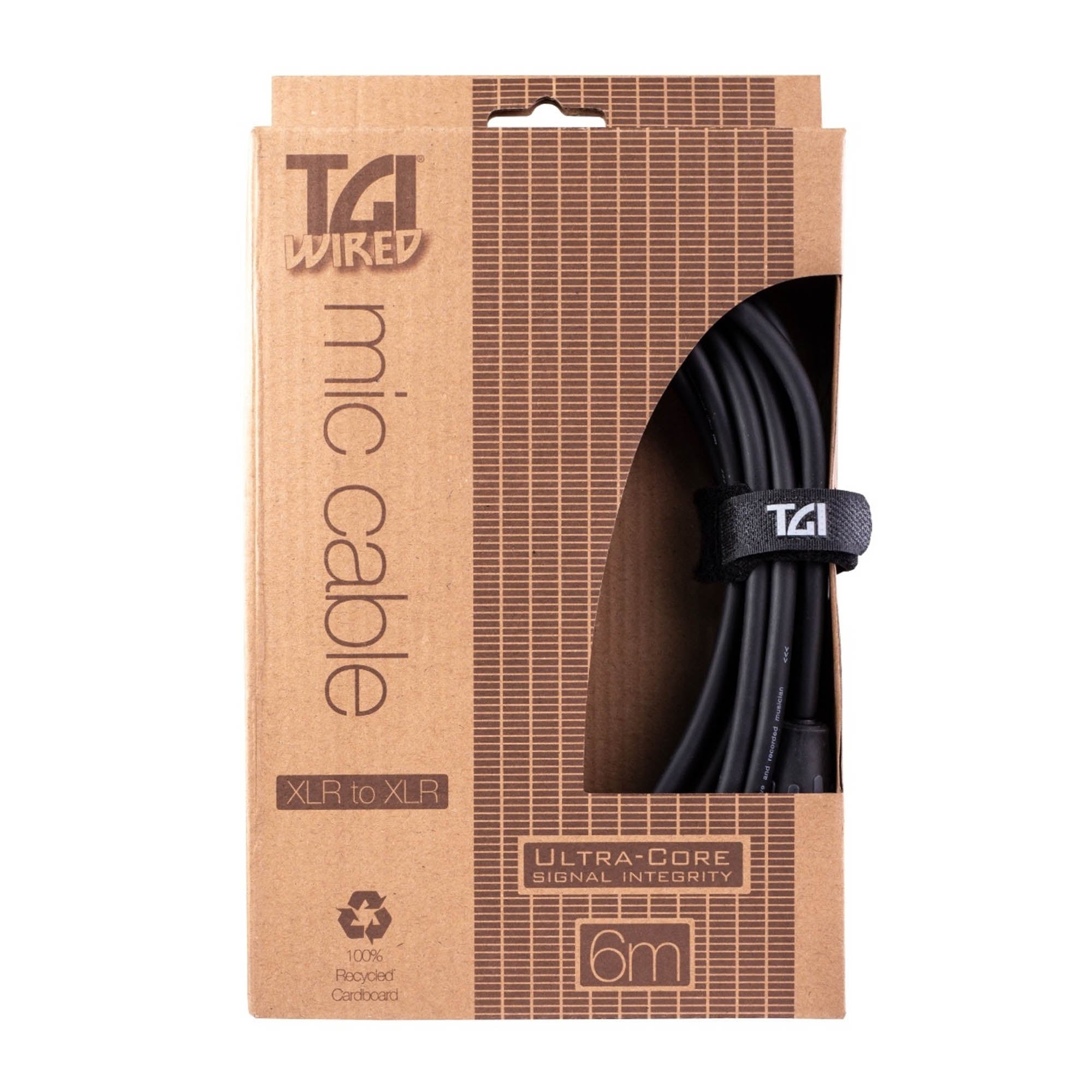 TGI Microphone Cable XLR-XLR - 6m - Ultra-Core