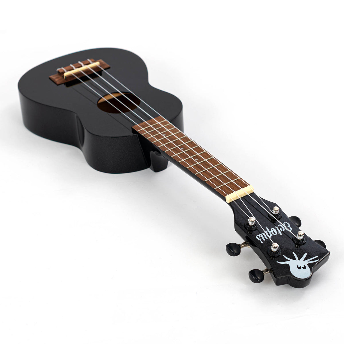 Octopus Academy Soprano Ukulele#Colour_Metallic Black
